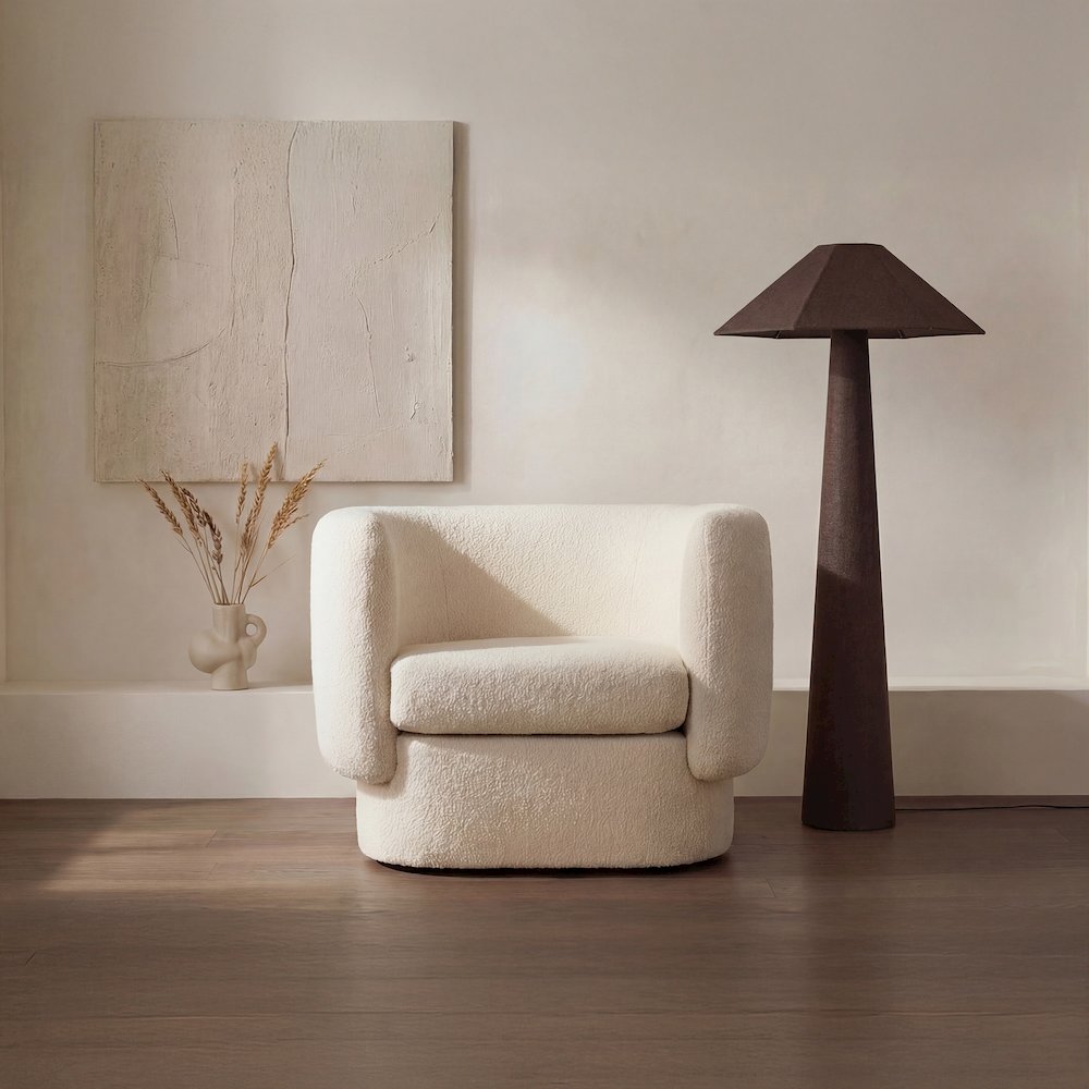 Gigi Floor Lamp Dark Brown. Picture 3