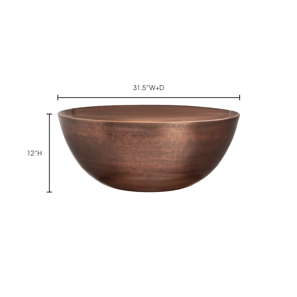 Conga Coffee Table Copper. Picture 5