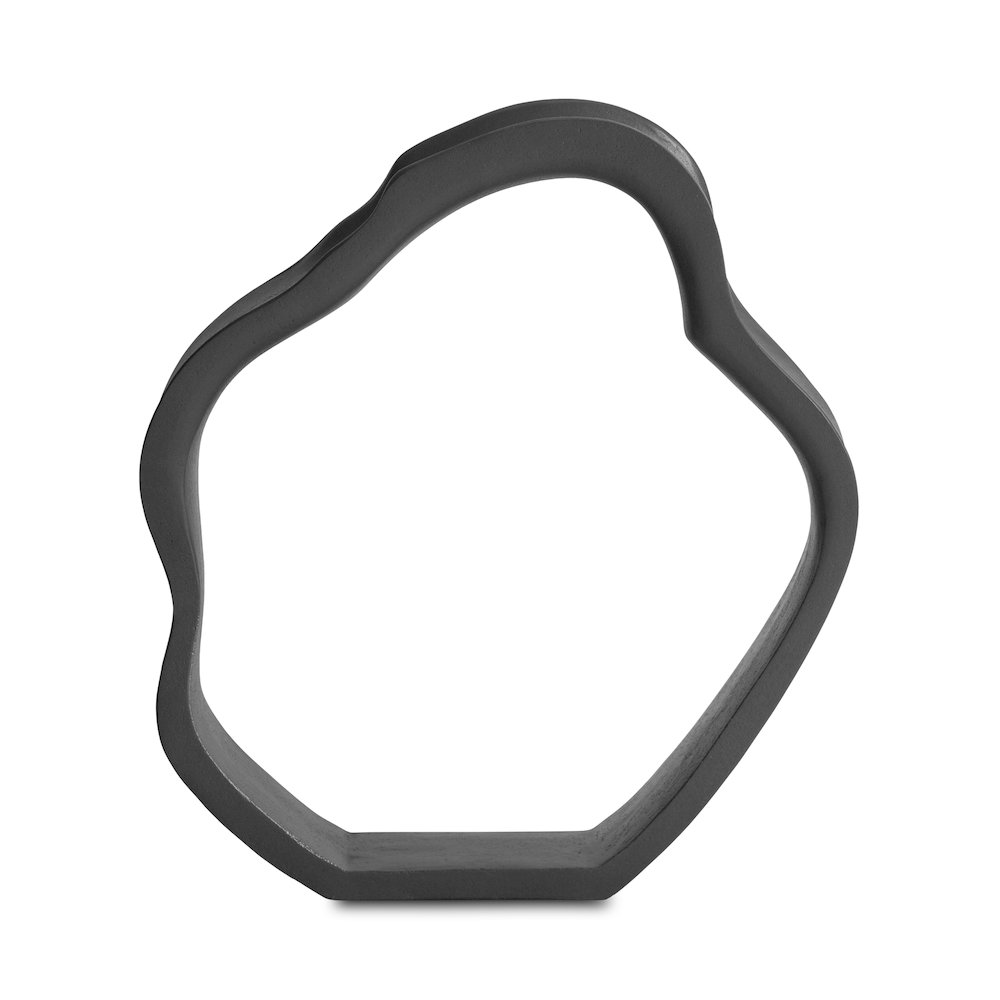 Eminence Tabletop Sculpture Black. Picture 1