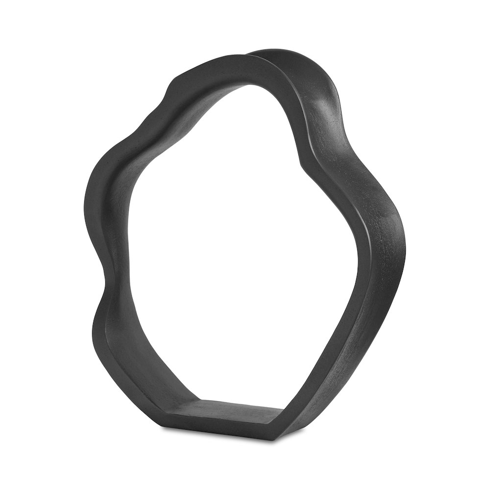 Eminence Tabletop Sculpture Black. Picture 2