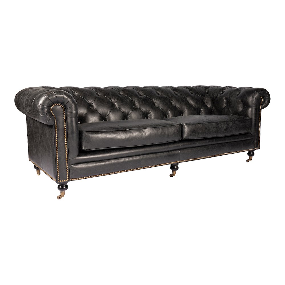Birmingham Chesterfield Sofa - Black, Belen Kox. Picture 1