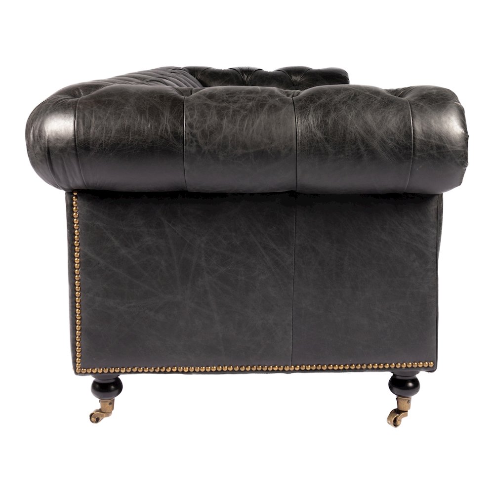 Birmingham Chesterfield Sofa - Black, Belen Kox. Picture 7