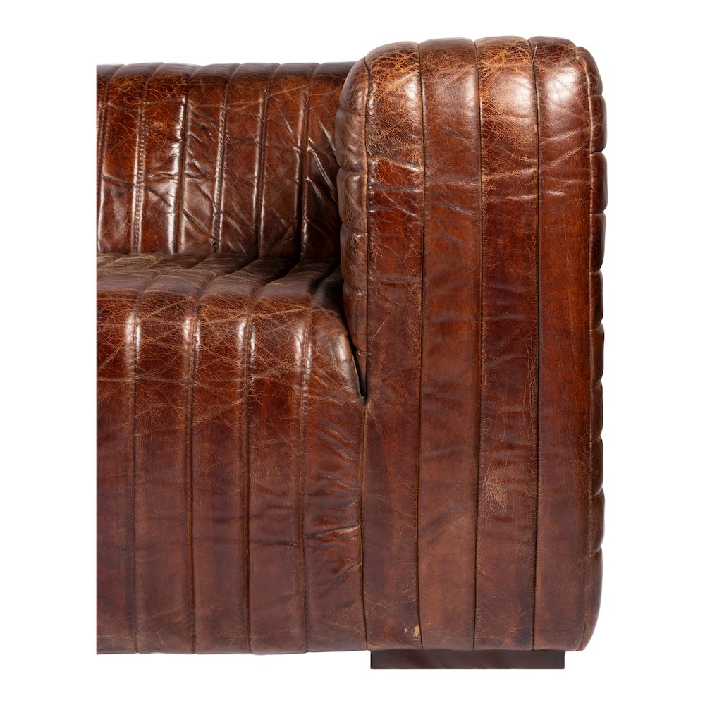 Castle Sofa Dark Brown. Picture 5