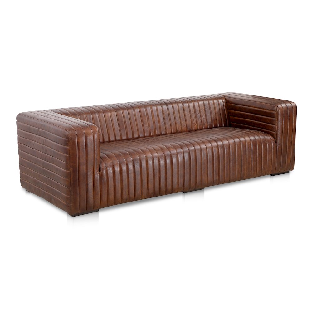 Castle Sofa Dark Brown. Picture 2