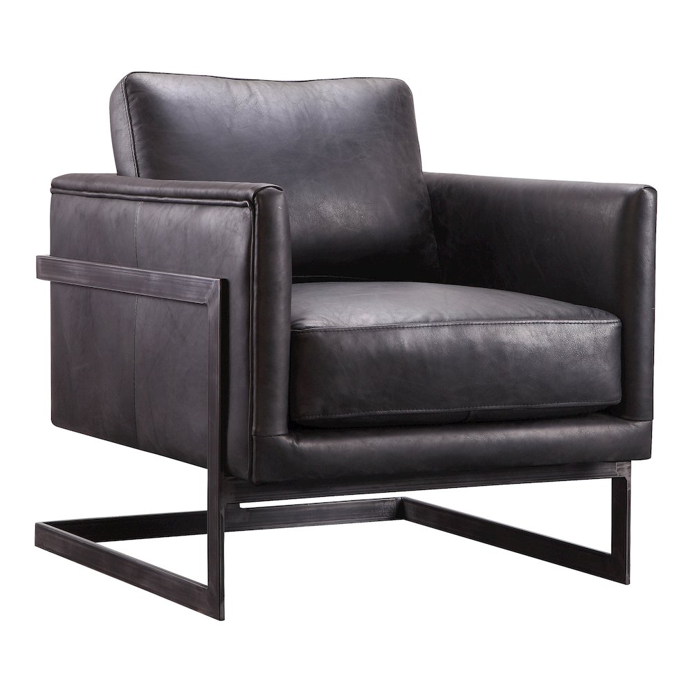 Luxley Club Chair Black. Picture 2