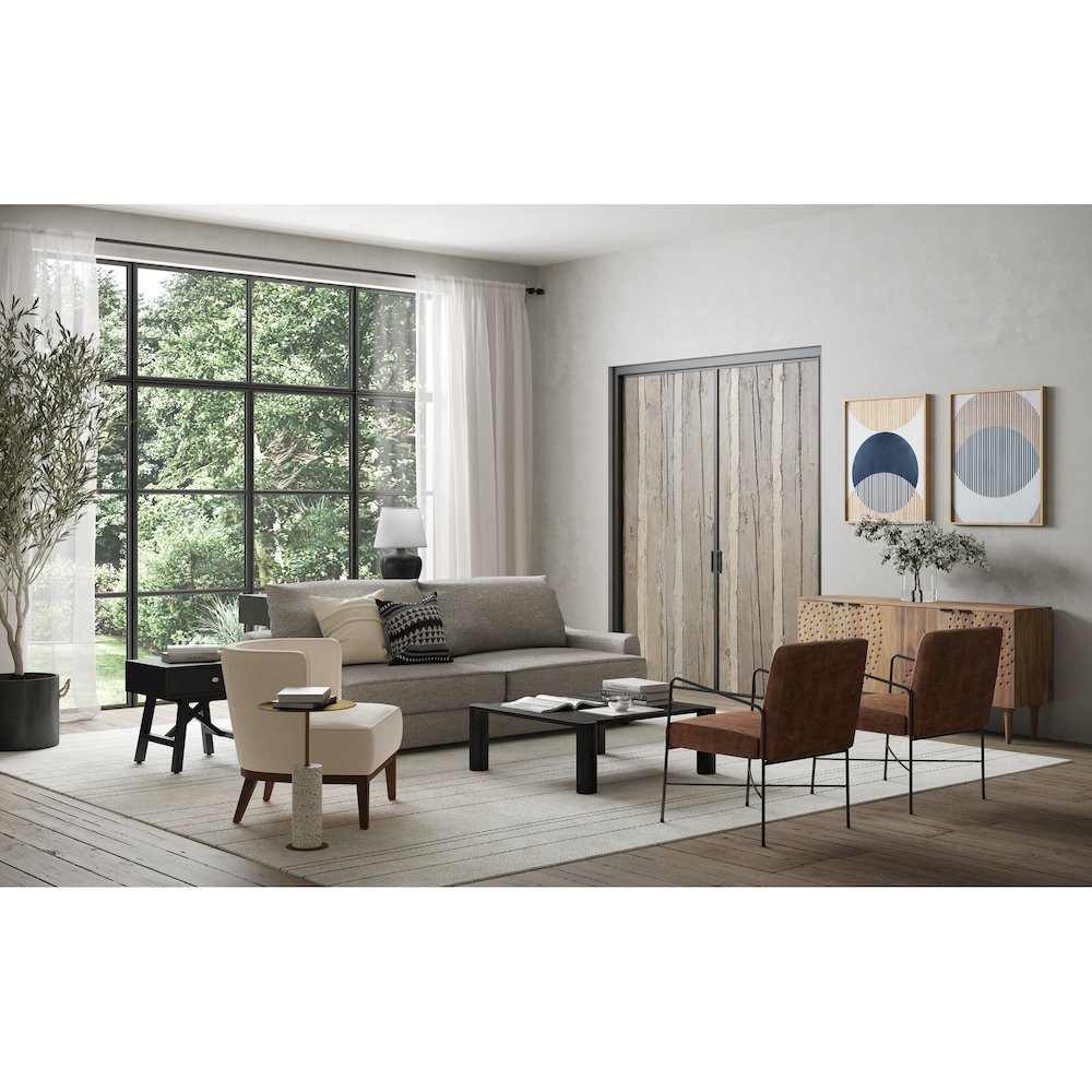 Dagwood Leather Armchair. Picture 10