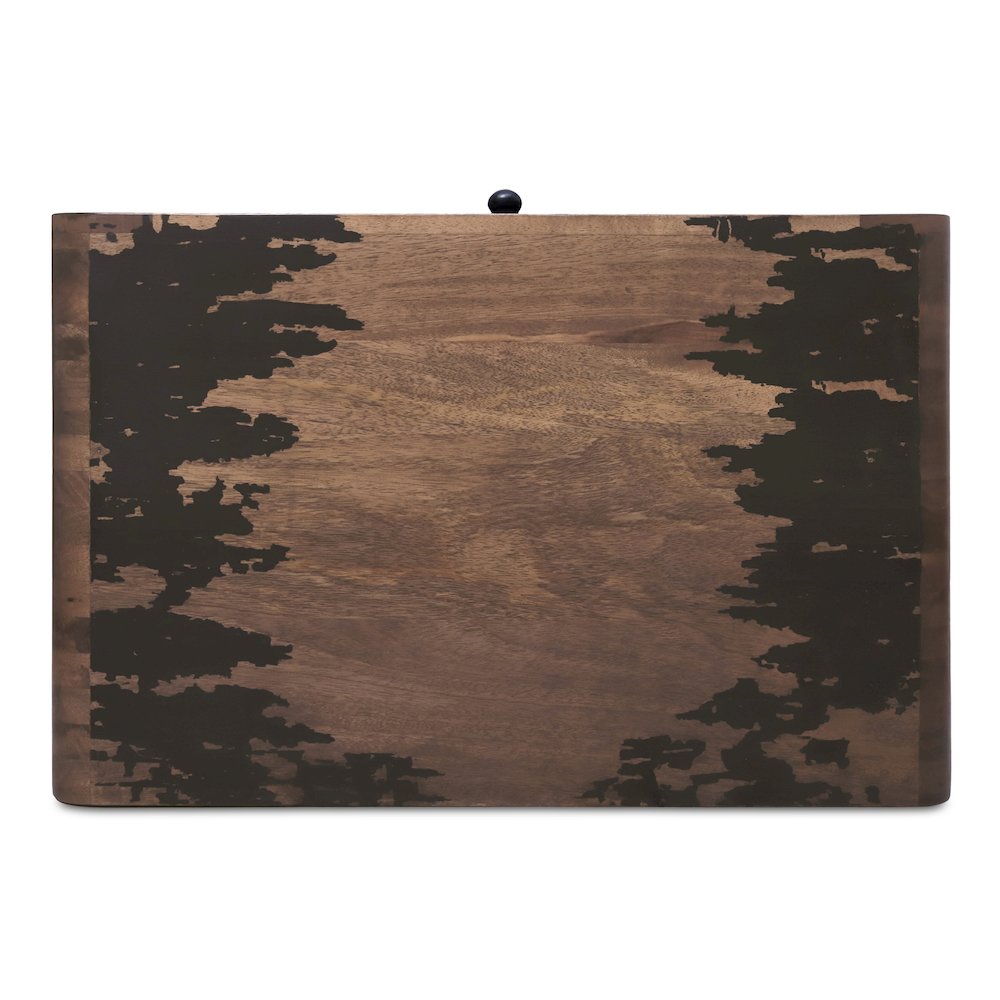 Iris Nightstand Distressed Black. Picture 6