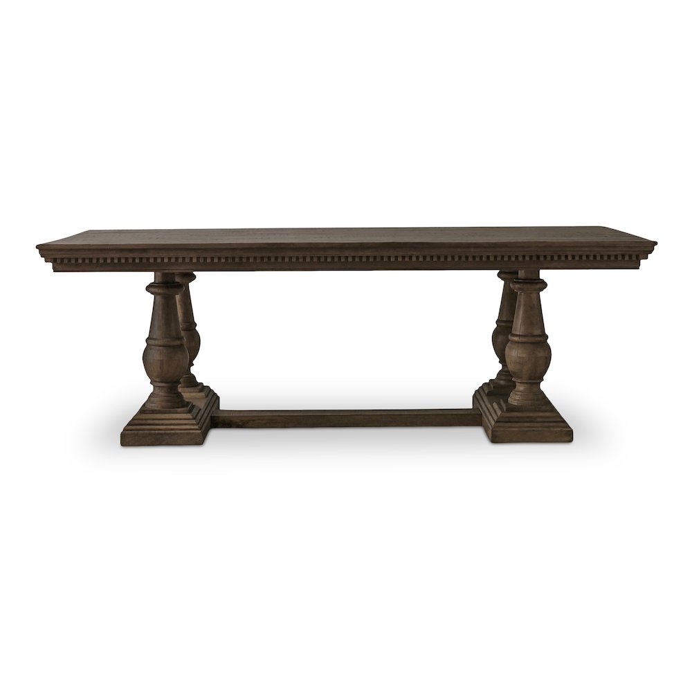 Everson Dining Table Brown. Picture 1