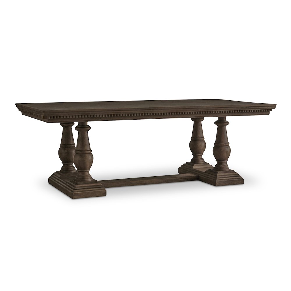 Everson Dining Table Brown. Picture 2