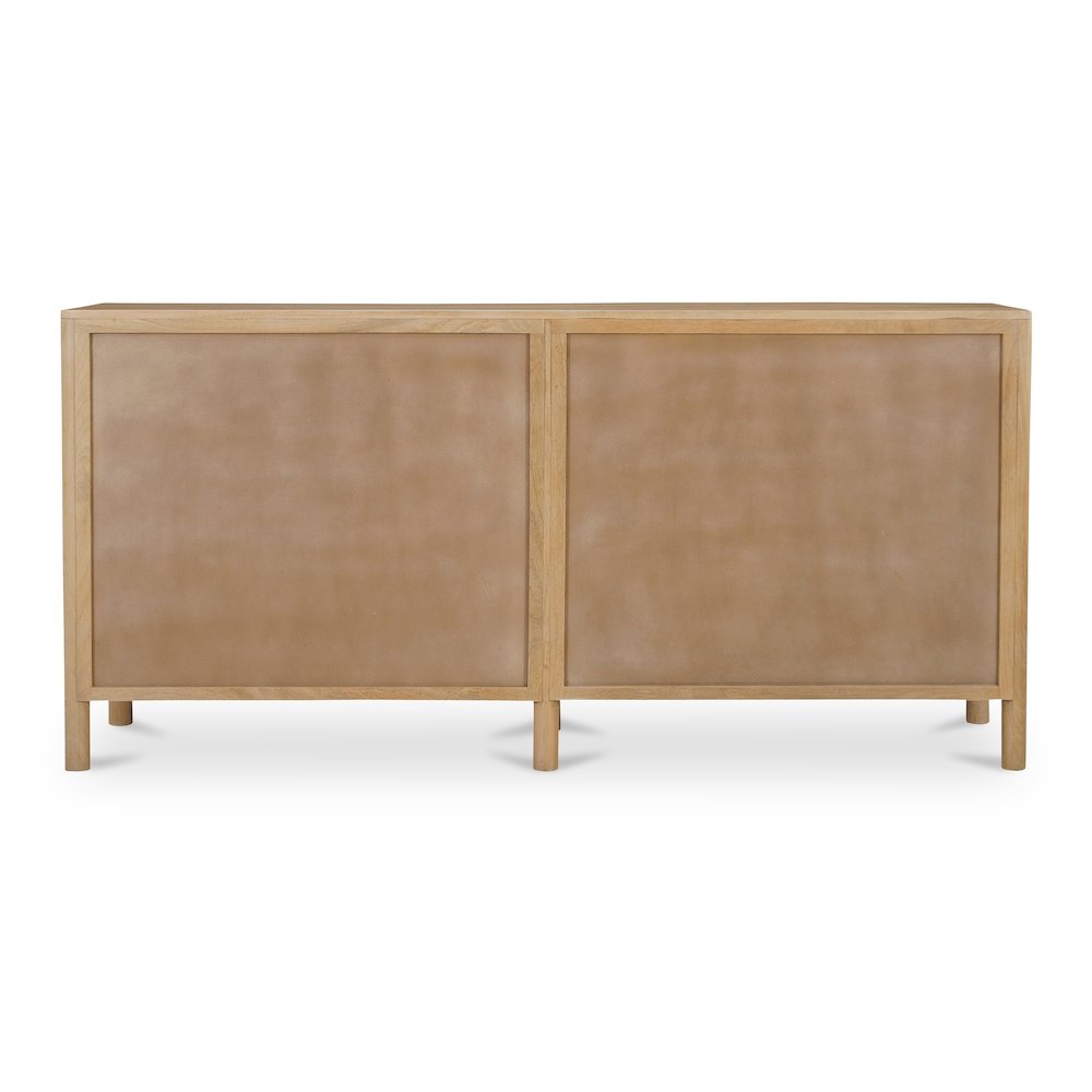 Fulton 4 Door Sideboard Natural. Picture 5