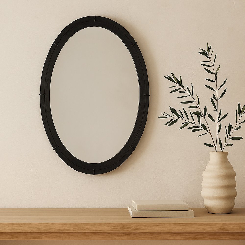 Antoni Mirror Black Large Black. Picture 4