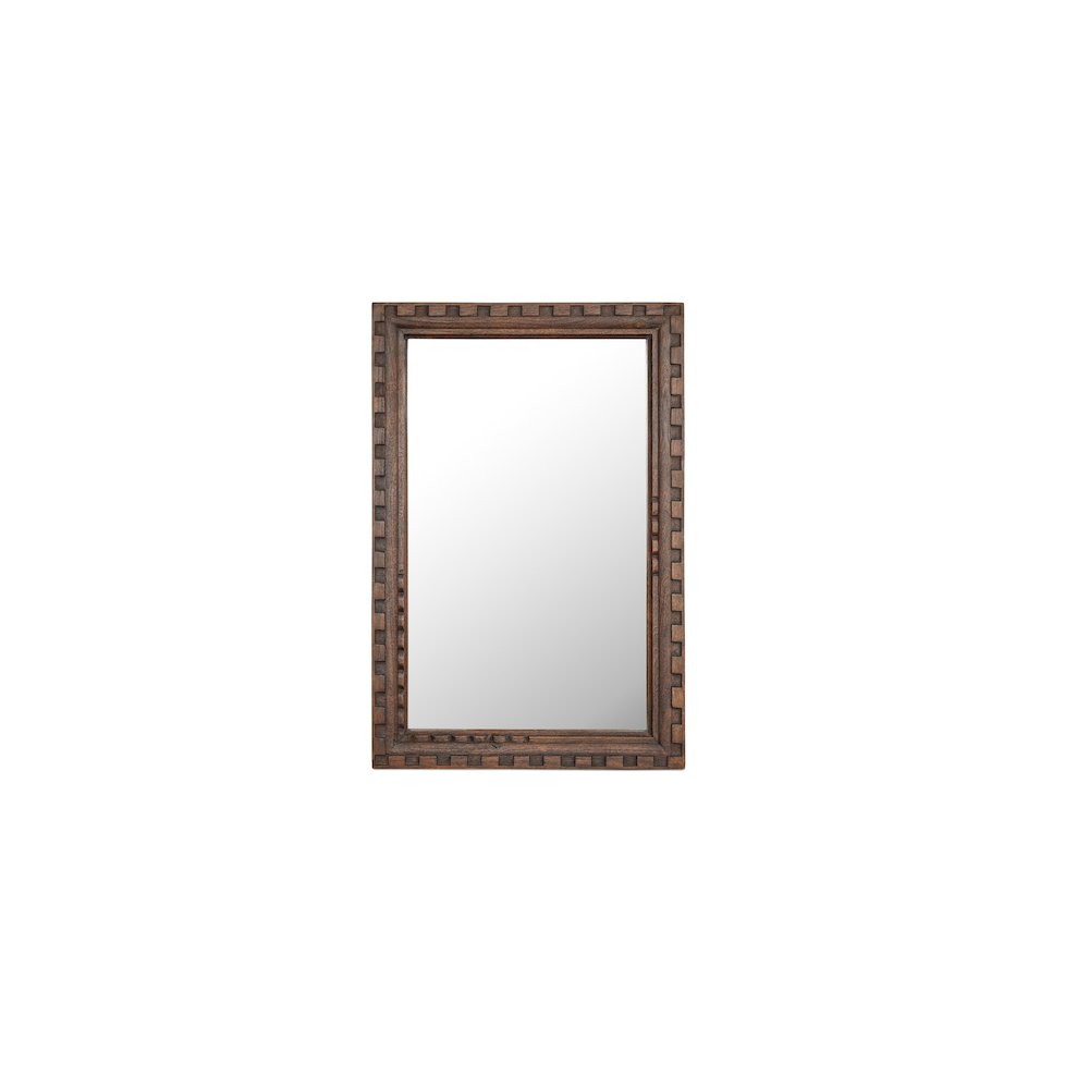 Holland Mirror Large Brown. Picture 1
