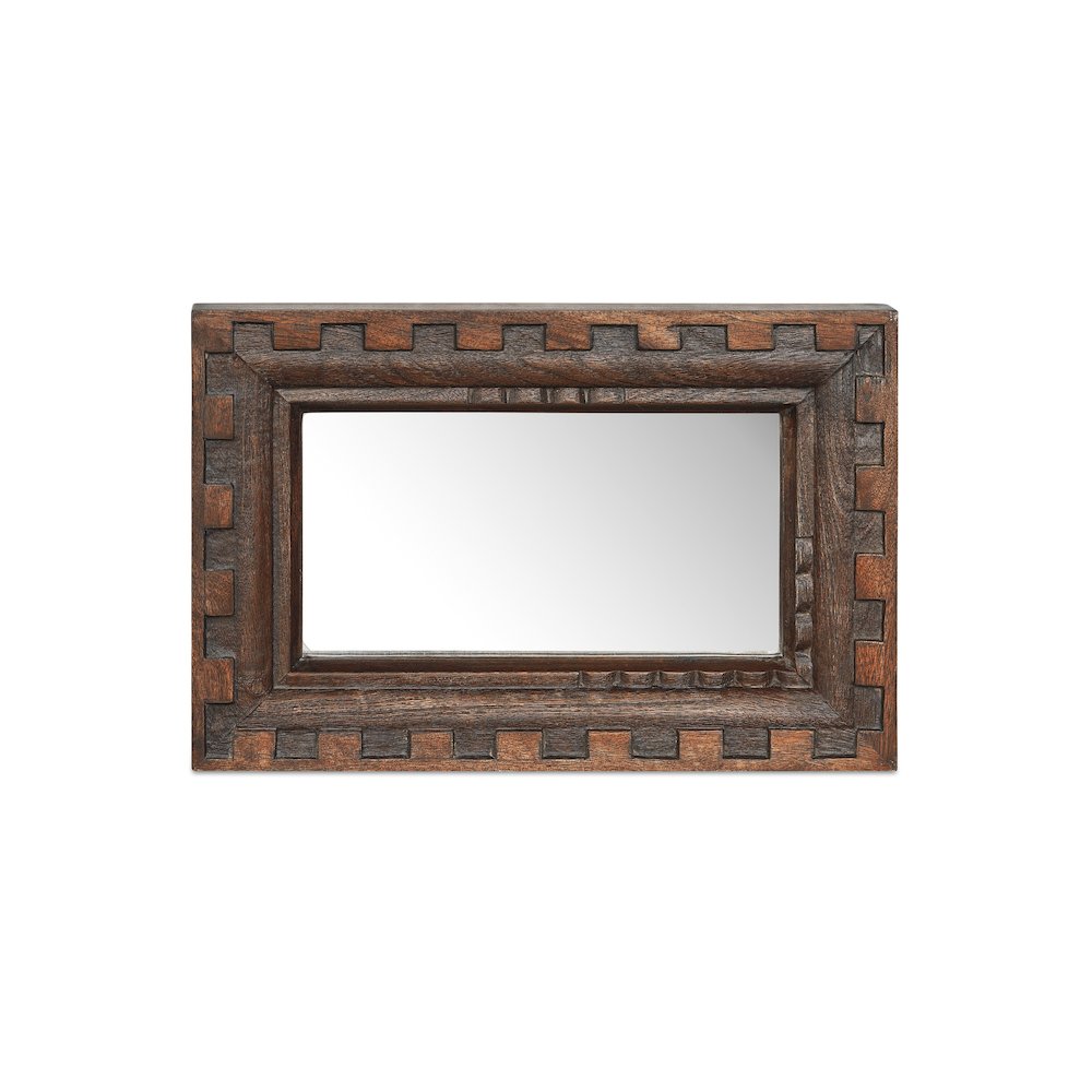 Holland Mirror Small Brown. Picture 3