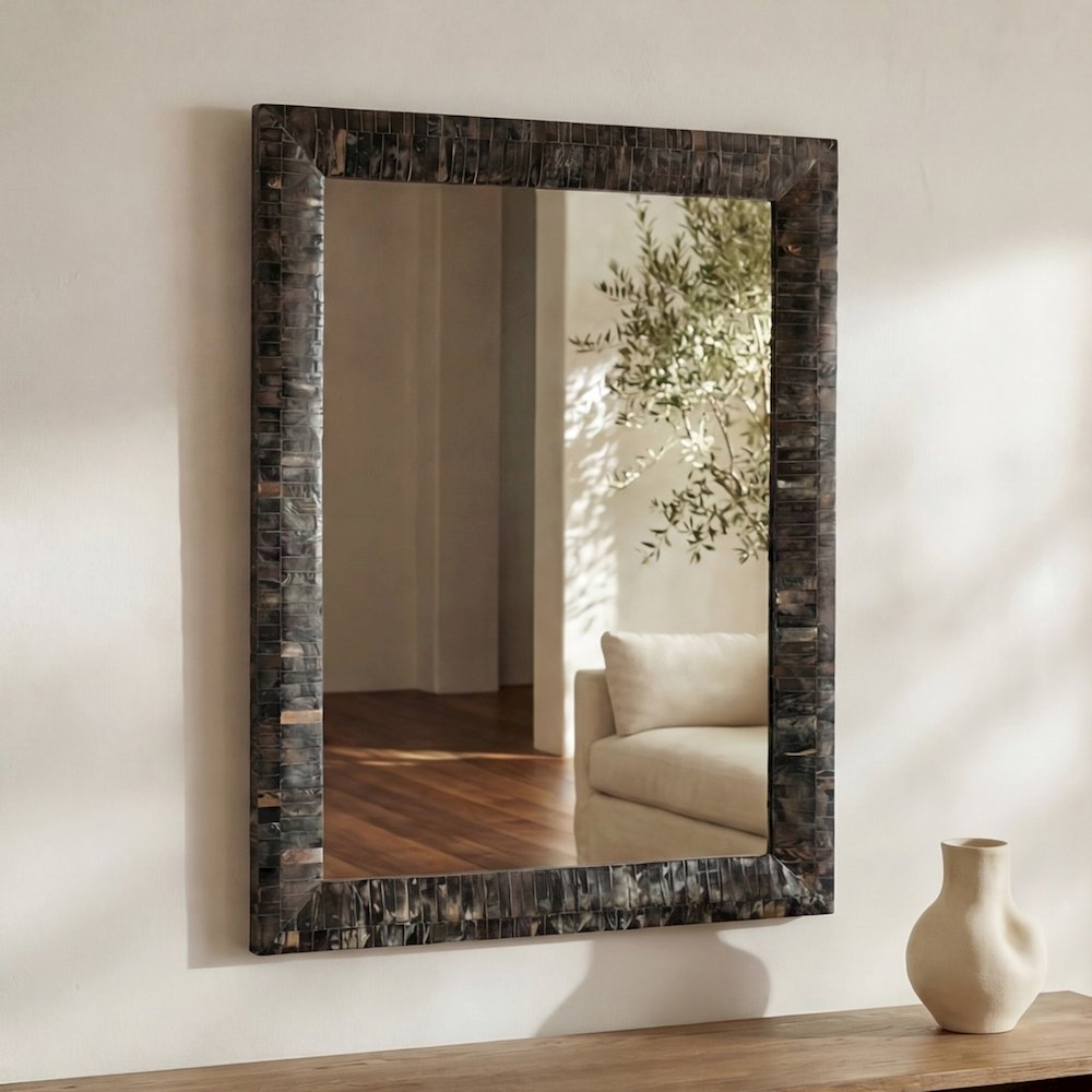 Avis Horn Inlay Mirror. Picture 2