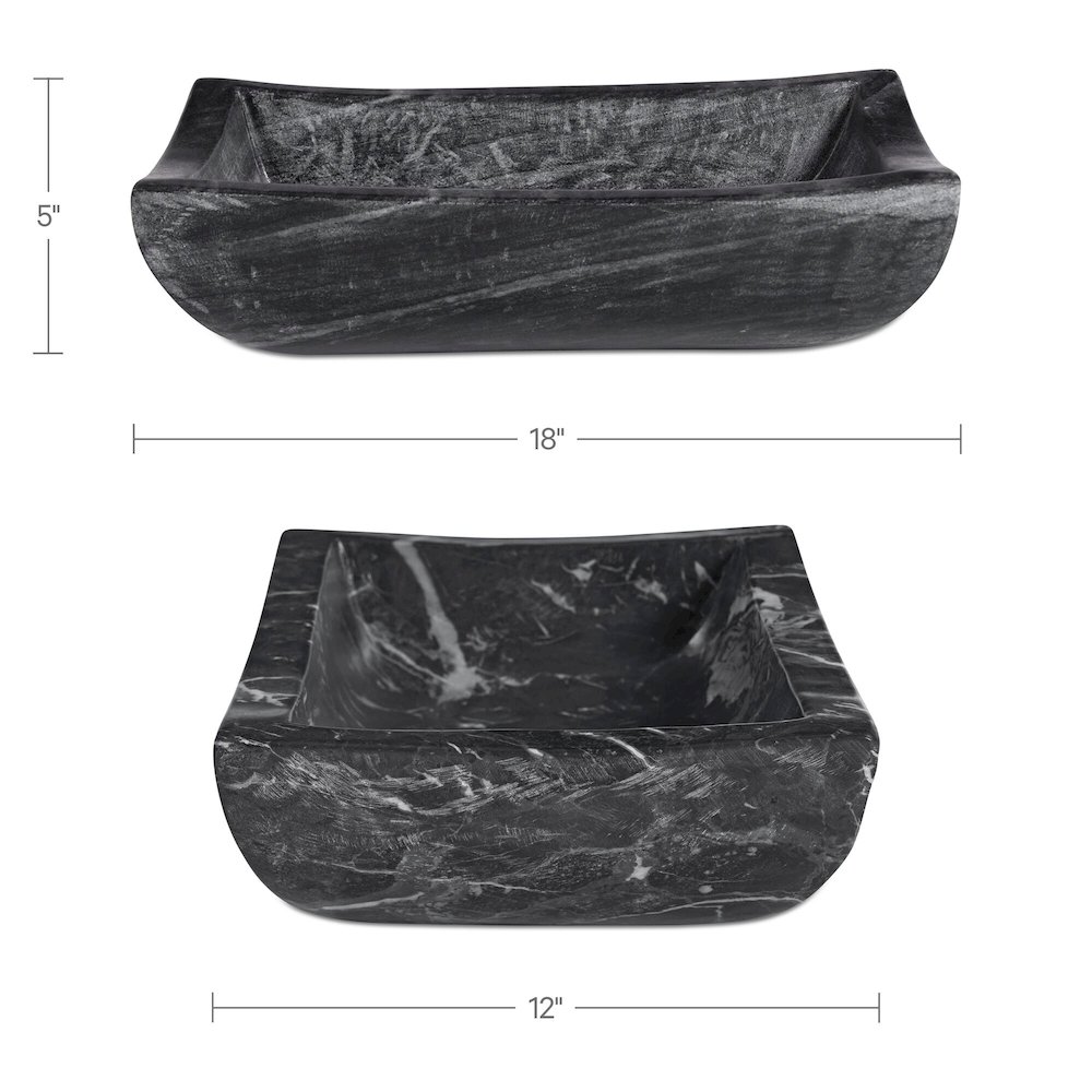 Piero Basin Black Marble. Picture 3