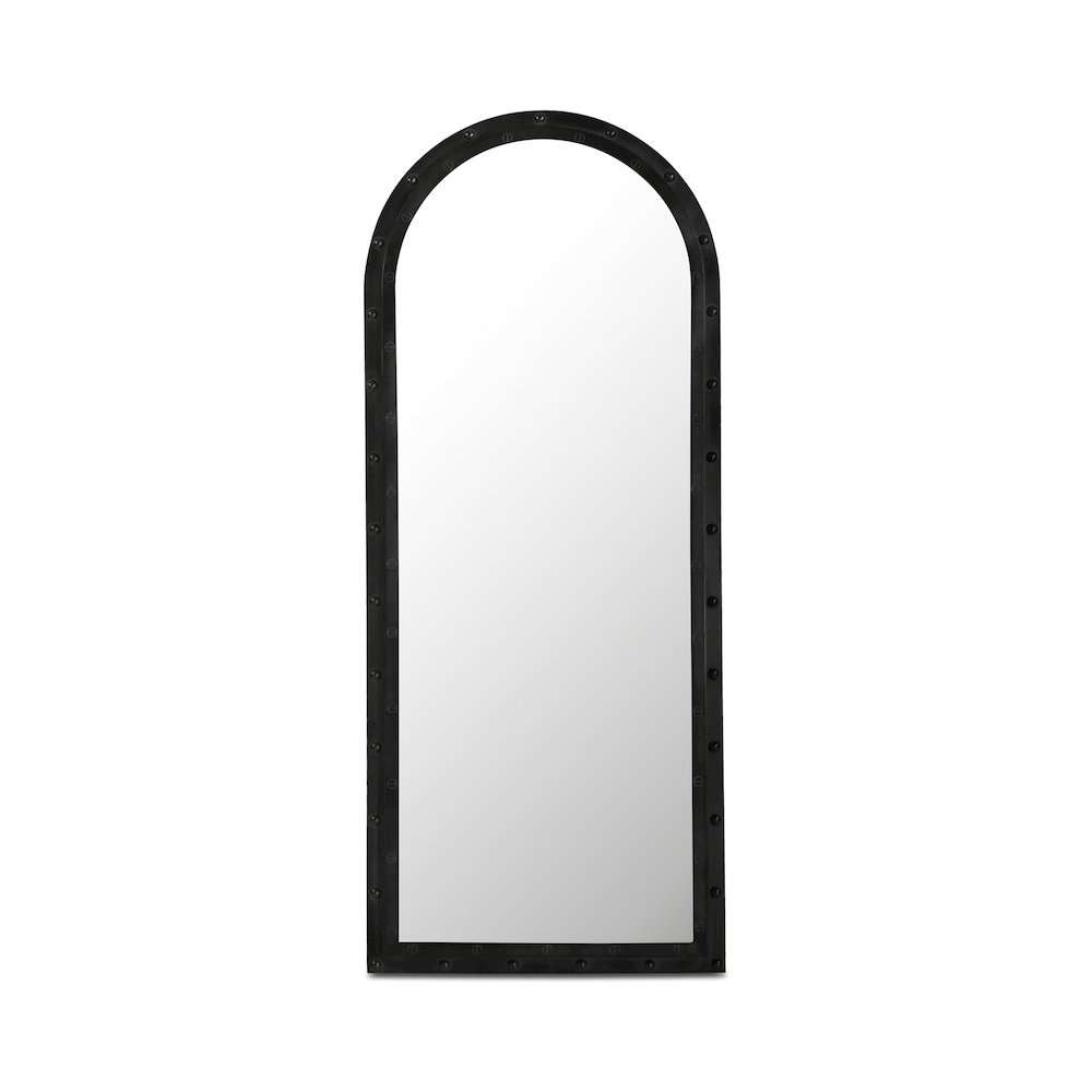 Hughes Floor Mirror Iron Grey. Picture 1