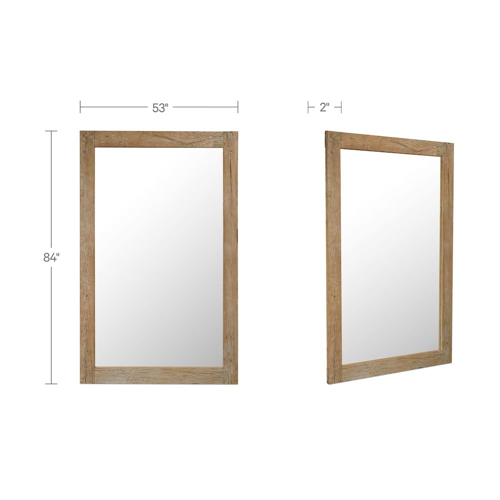 Orchard Reclaimed Wood Floor Mirror. Picture 2