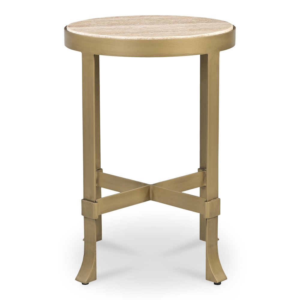 Holli Side Table Travertine. Picture 3
