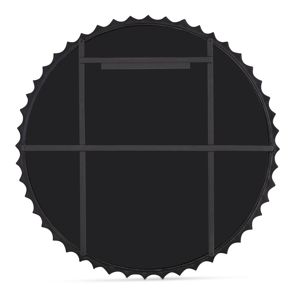 Whitby Mirror Black. Picture 4