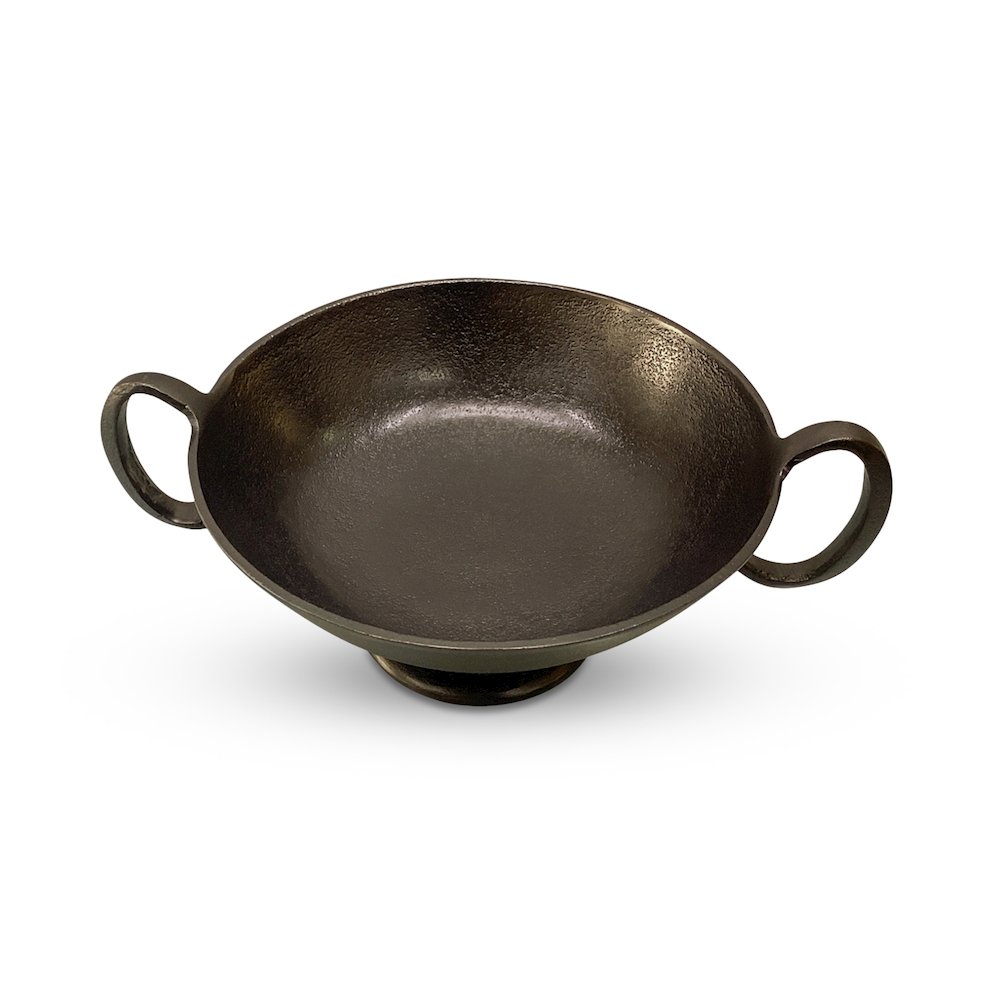Floris Decorative Bowl Antique Brass Cast Aluminum. Picture 3