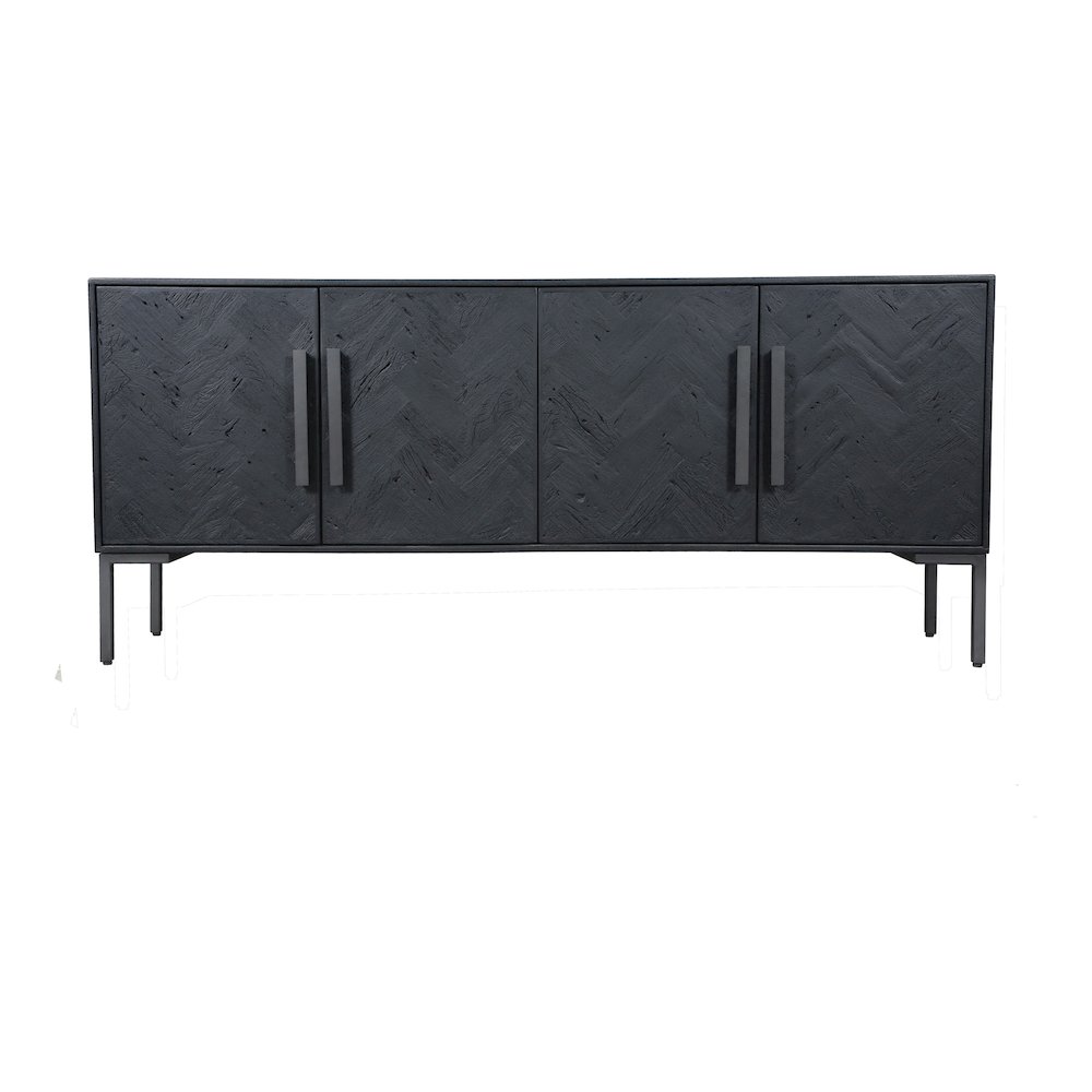 Fishbone Sideboard Black. Picture 1