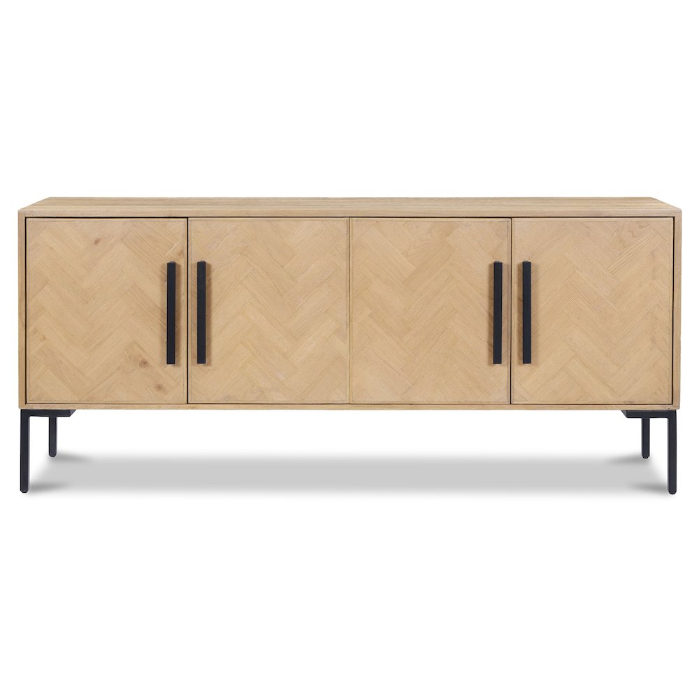 Fishbone Sideboard Natural. Picture 1