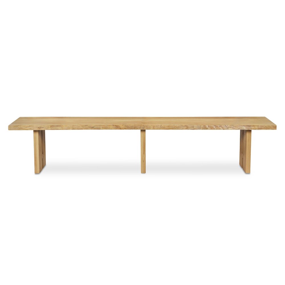 Tessa Dining Bench Natural. Picture 1