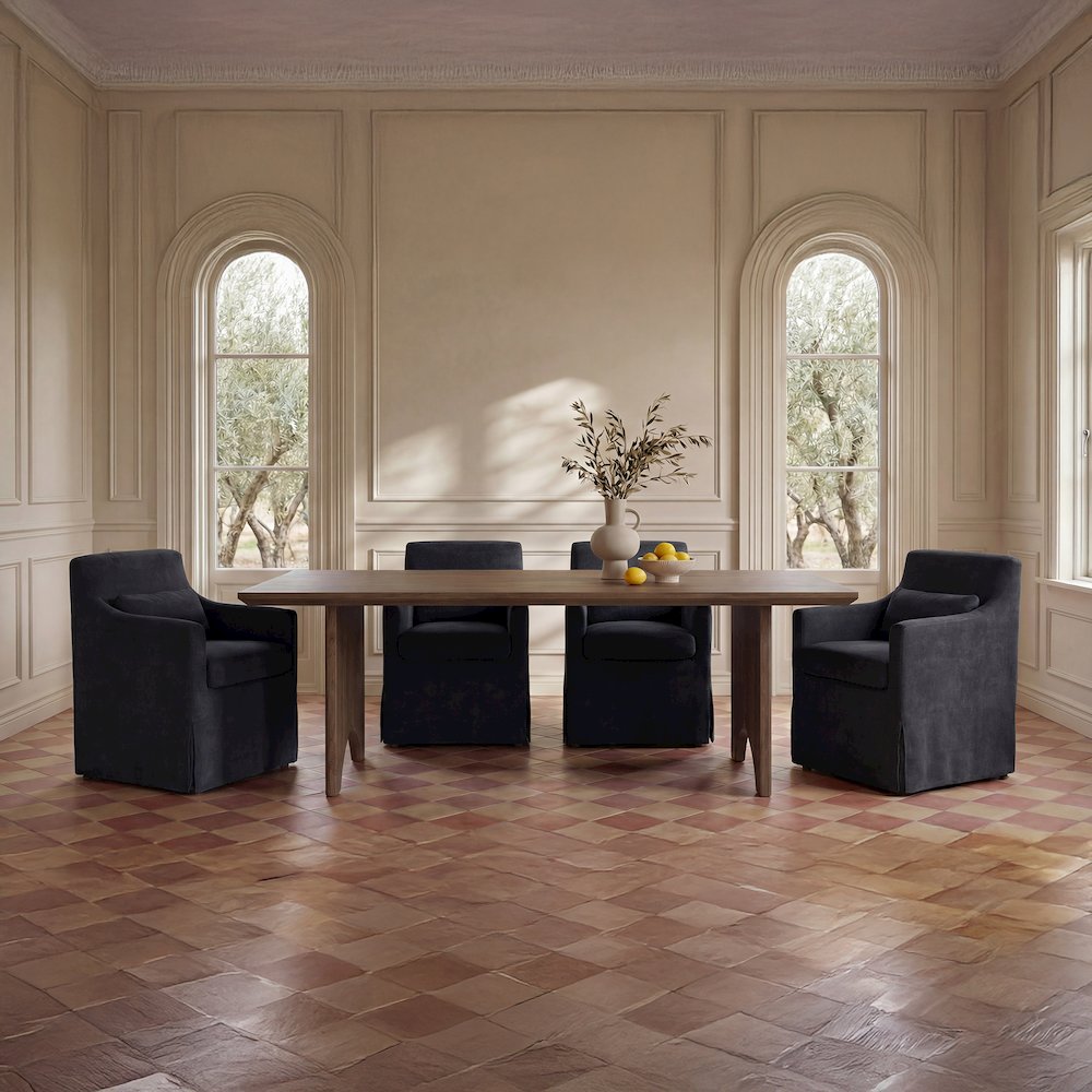 Lake Dining Table Brown. Picture 2
