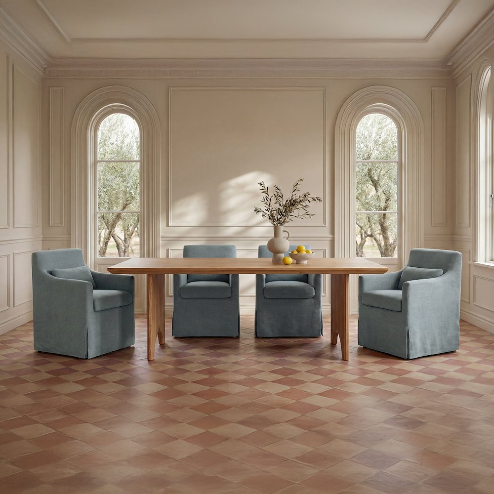 Lake Dining Table Natural. Picture 2