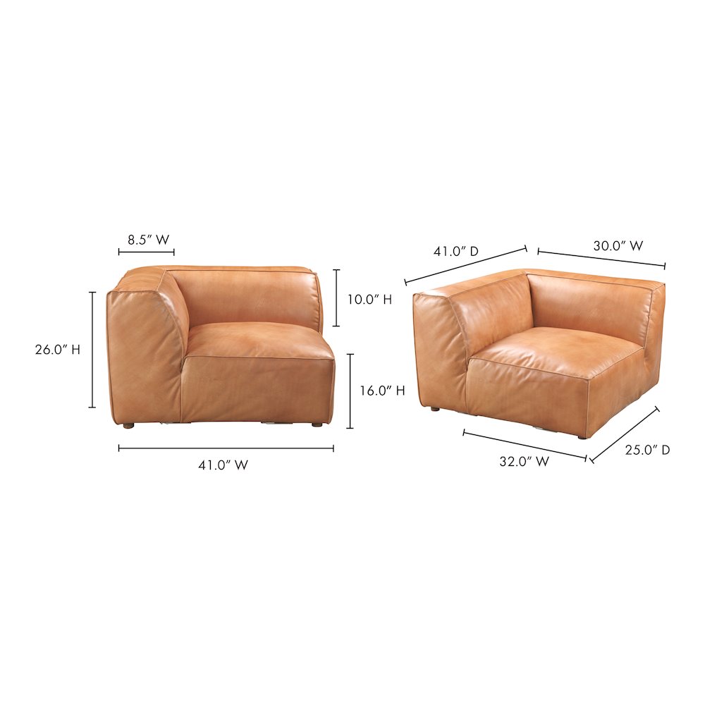 Luxe Corner Chair. Picture 10