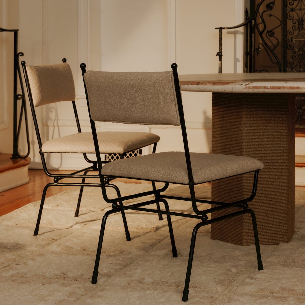 Posta Dining Chair Beige. Picture 8