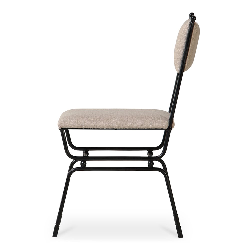 Posta Dining Chair Beige. Picture 4