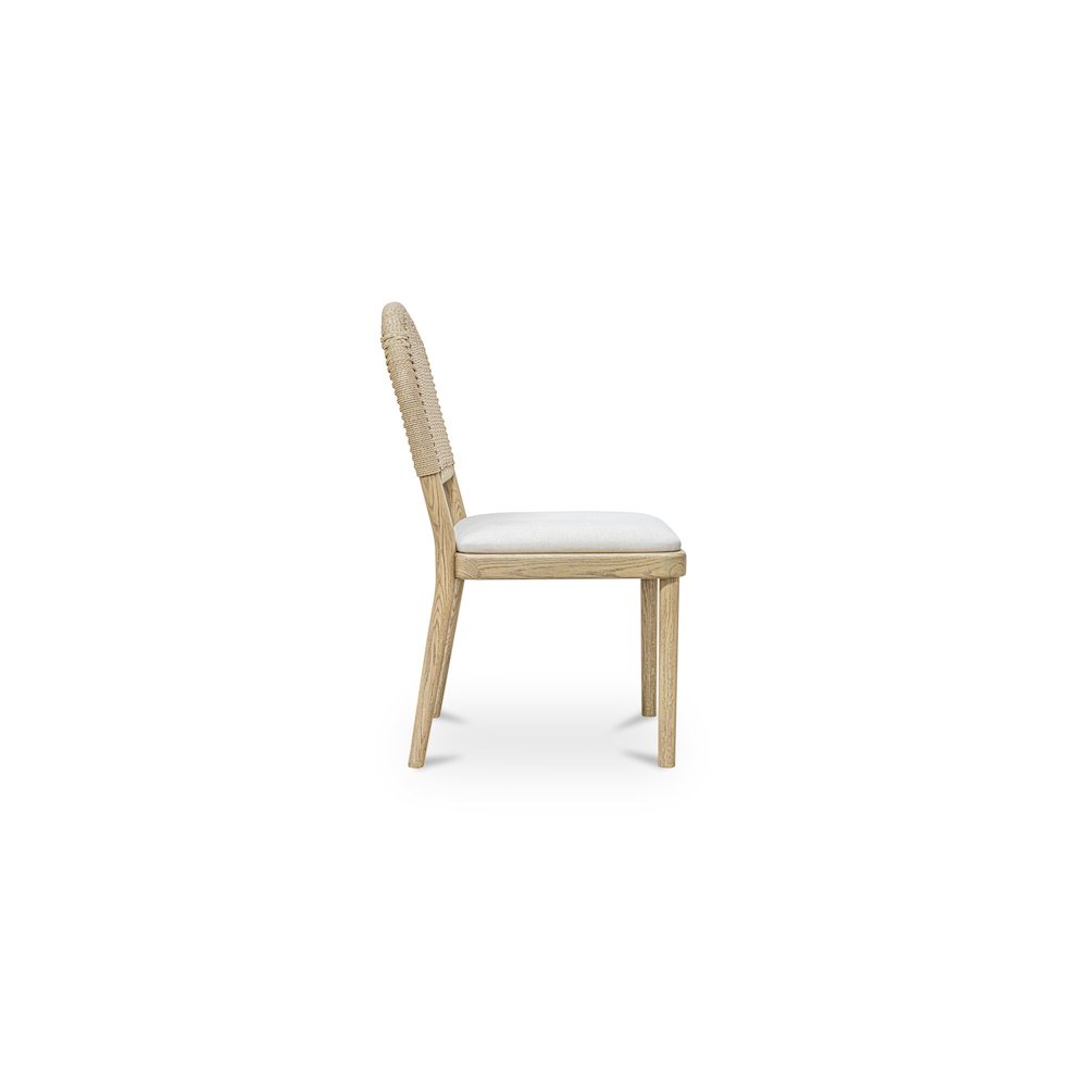 Claire Dining Chair Natural-Set of Two. Picture 4