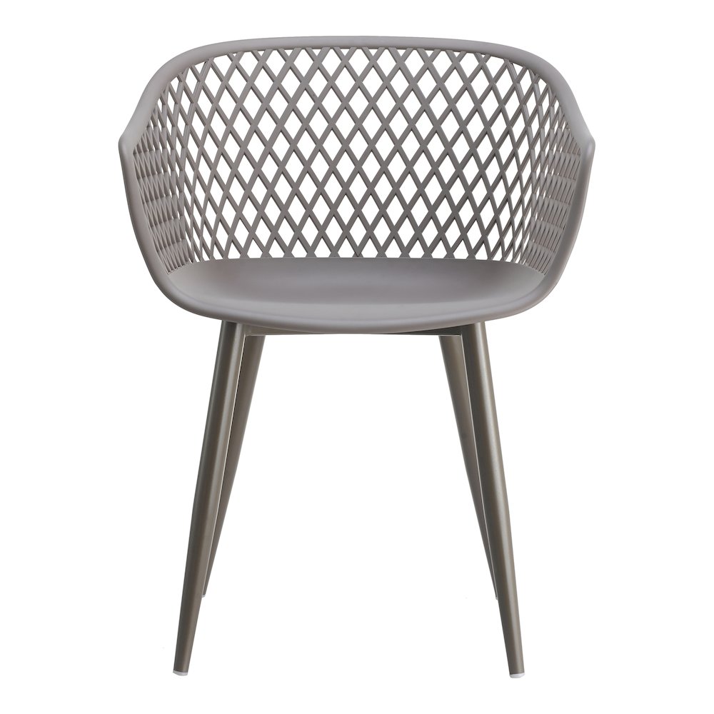 Piazza Outdoor Chair Grey - Set Of Two. Picture 4