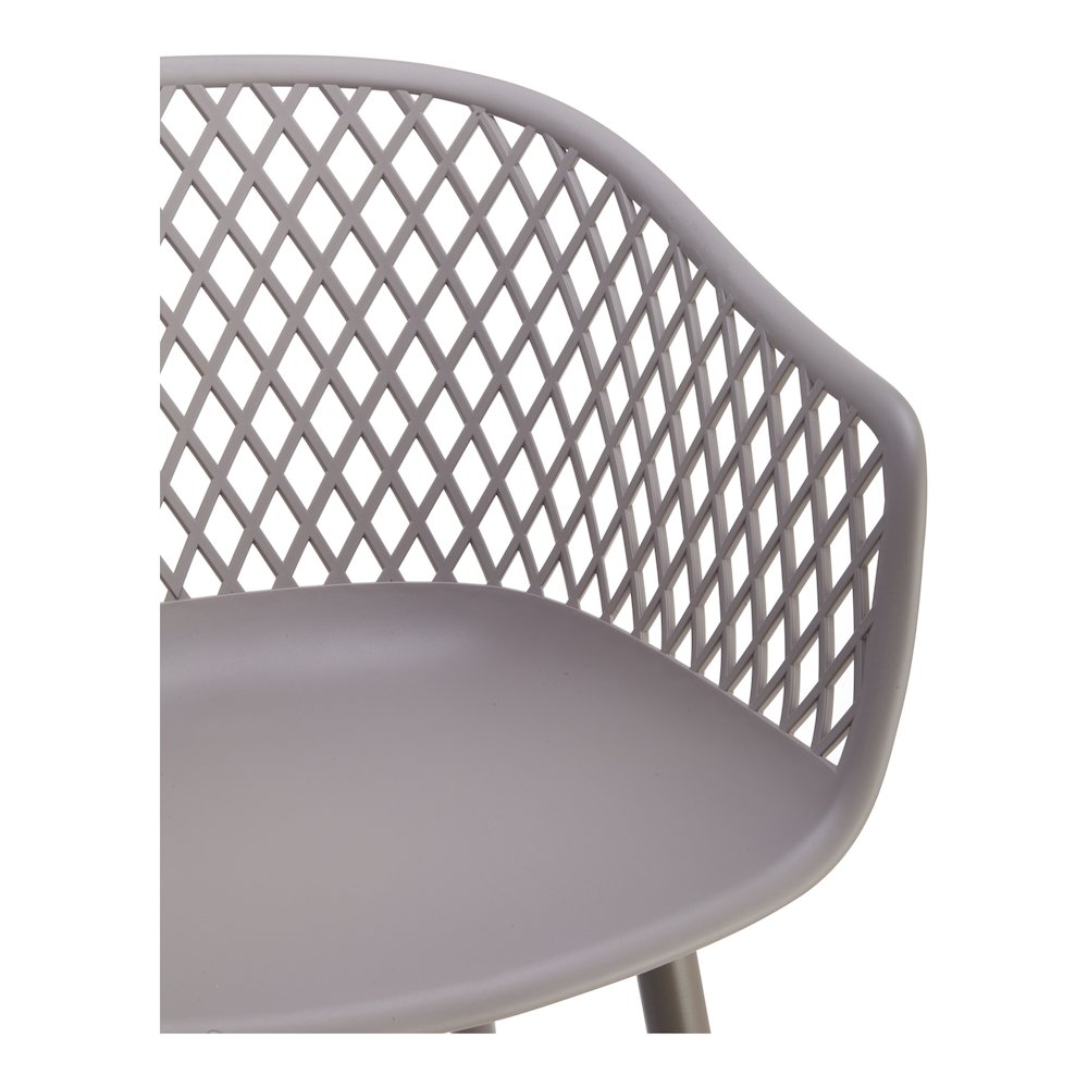 Piazza Outdoor Chair Grey - Set Of Two. Picture 8