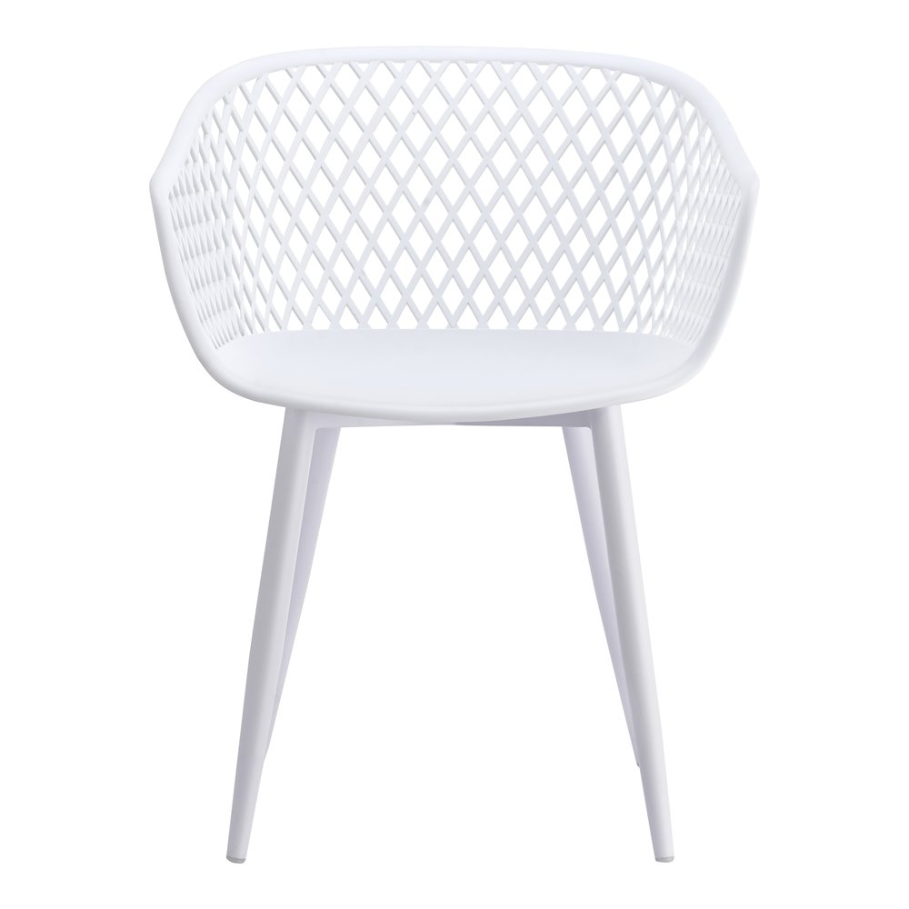 Piazza Outdoor Chair White - Set Of Two. Picture 2
