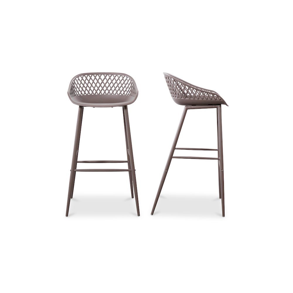 Piazza Outdoor Barstool Grey - Set Of Two. Picture 1