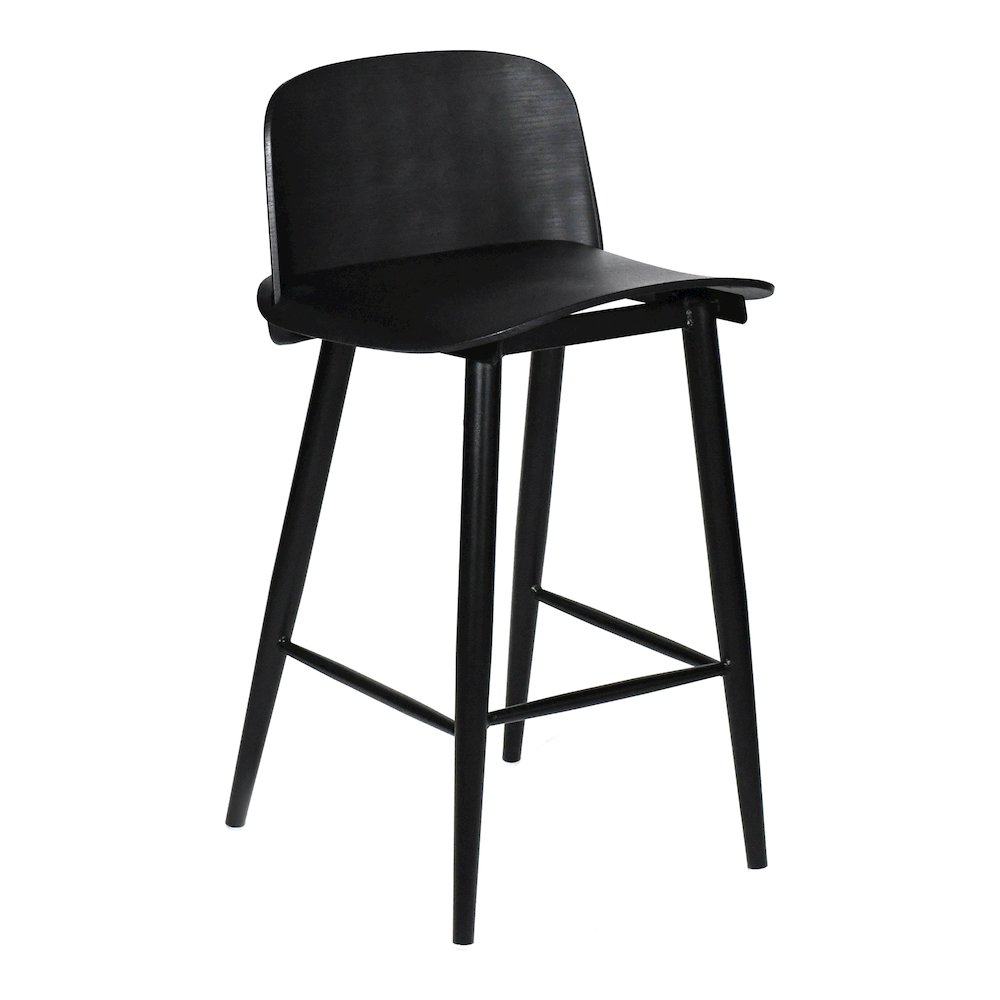 Looey Counter Stool Black - Set Of Two. Picture 5