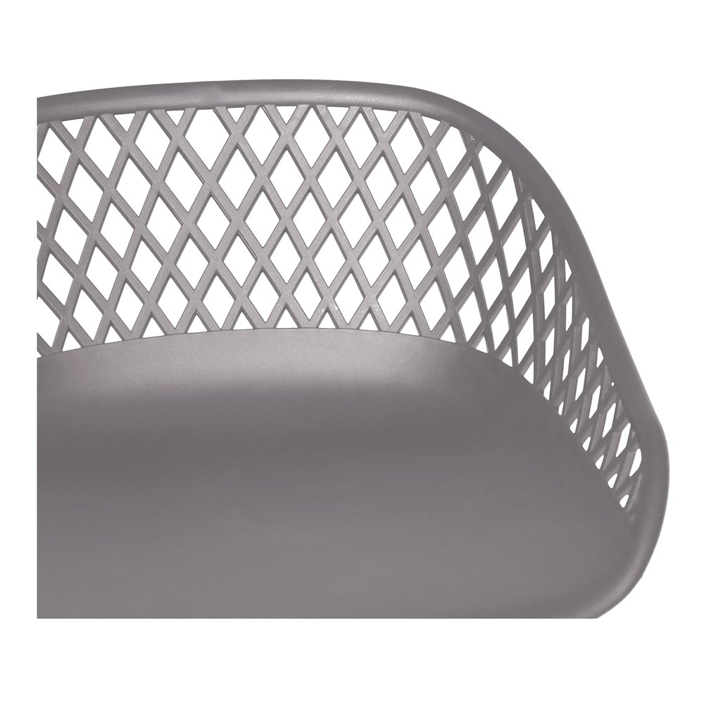 Piazza Outdoor Counter Stool Grey - Set Of Two. Picture 7