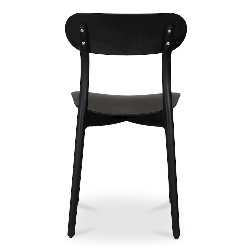 Kent Outdoor Dining Chair Black - Set Of Two. Picture 6