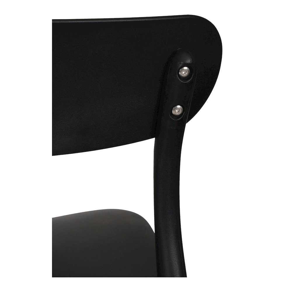 Kent Outdoor Dining Chair Black - Set Of Two. Picture 7