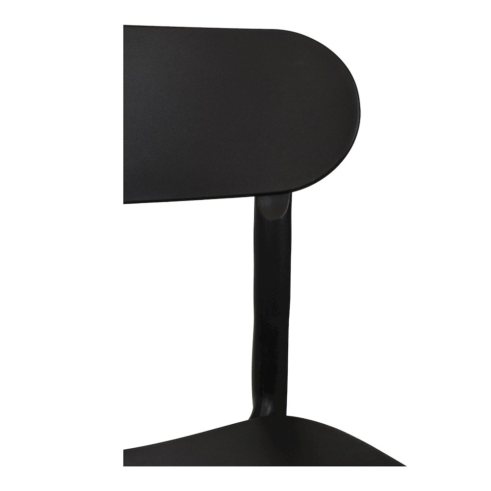 Kent Outdoor Dining Chair Black - Set Of Two. Picture 8