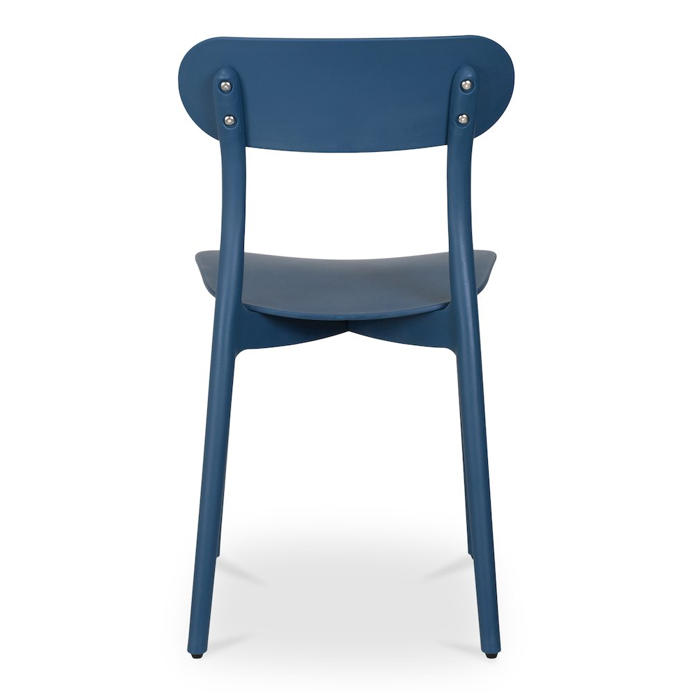 Kent Outdoor Dining Chair Navy - Set Of Two. Picture 6