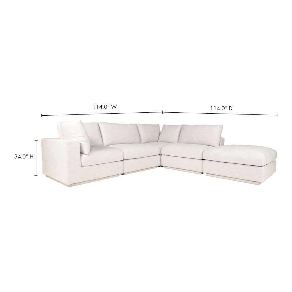 Justin Dream Modular Sectional. Picture 7