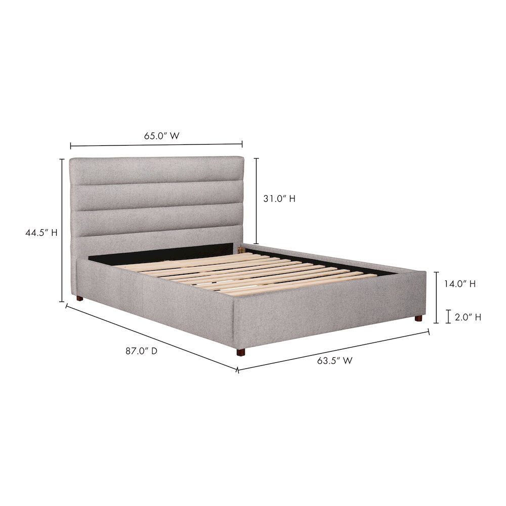 Takio Queen Bed. Picture 17