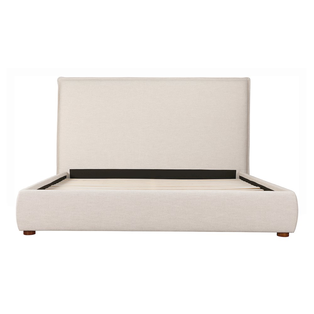Luzon Queen Bed Tall Headboard Wheat. Picture 2