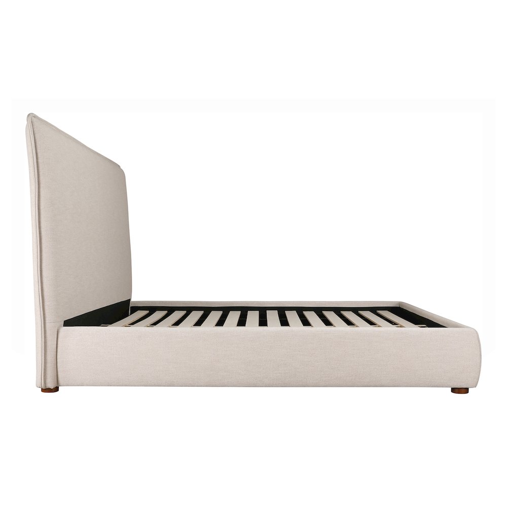 Luzon Queen Bed Tall Headboard Wheat. Picture 5