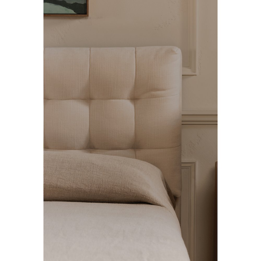 Sebastion Queen Storage Bed Cream. Picture 7