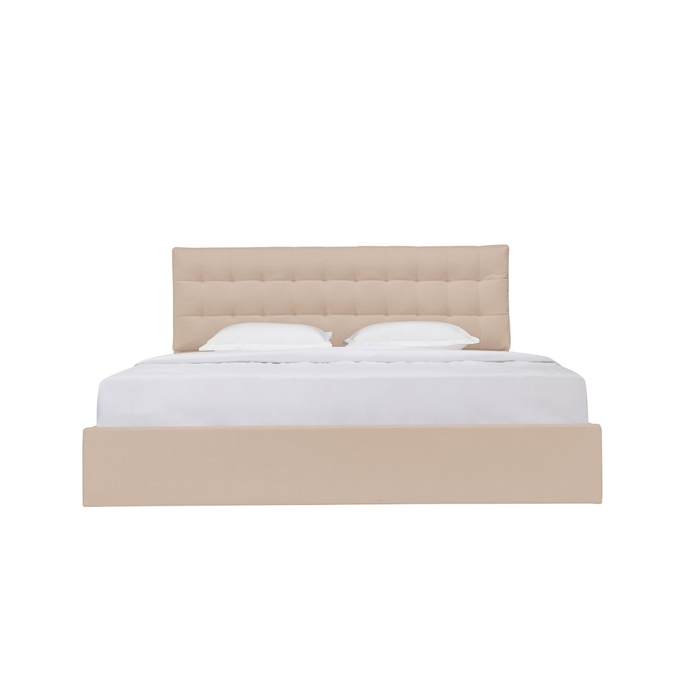 Sebastion Queen Storage Bed Cream. Picture 4