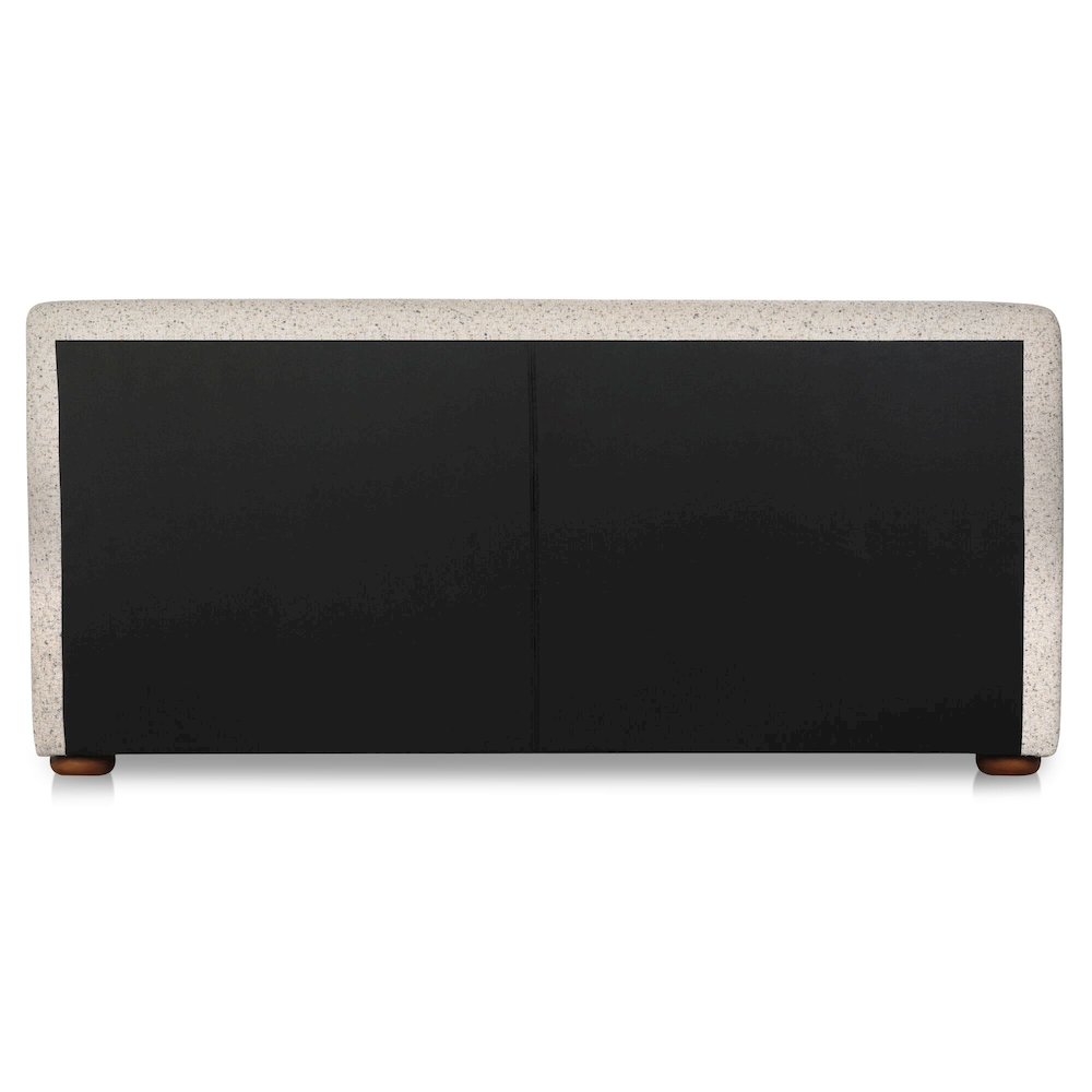 Beau King Storage Bed Speckled Light Grey. Picture 6
